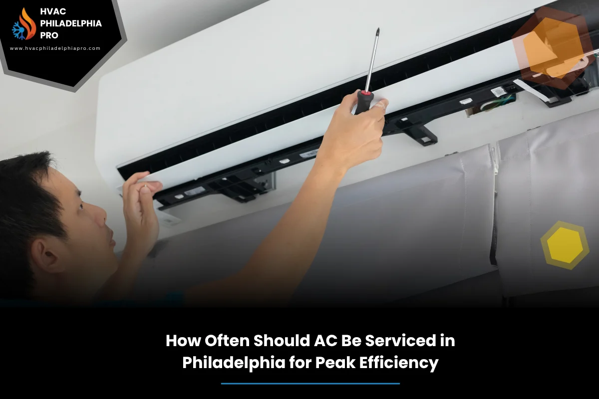 How Often Should AC Be Serviced in Philadelphia for Peak Efficiency
