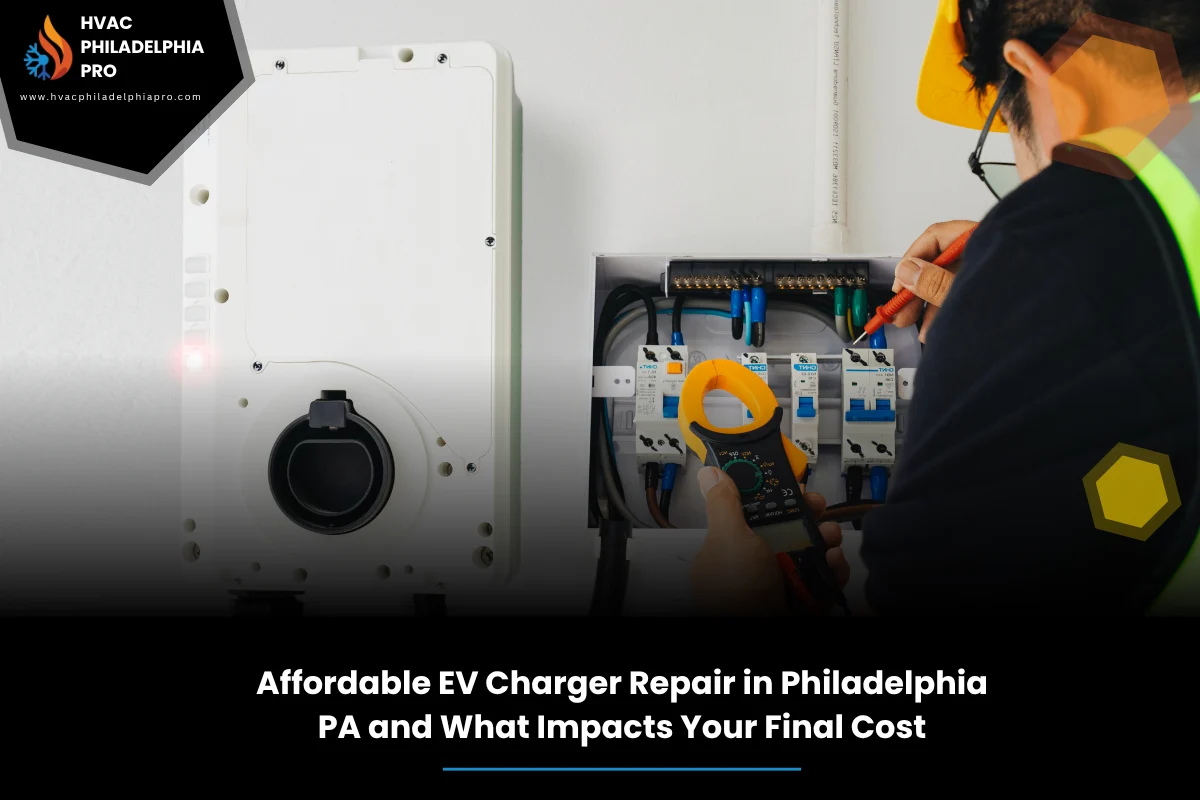 Affordable EV Charger Repair in Philadelphia PA and What Impacts Your Final Cost